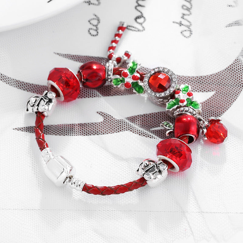 Big Red Christmas Bracelet