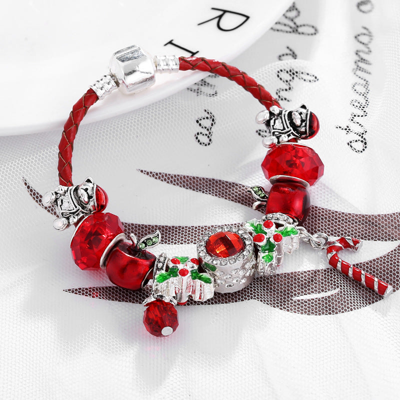 Big Red Christmas Bracelet
