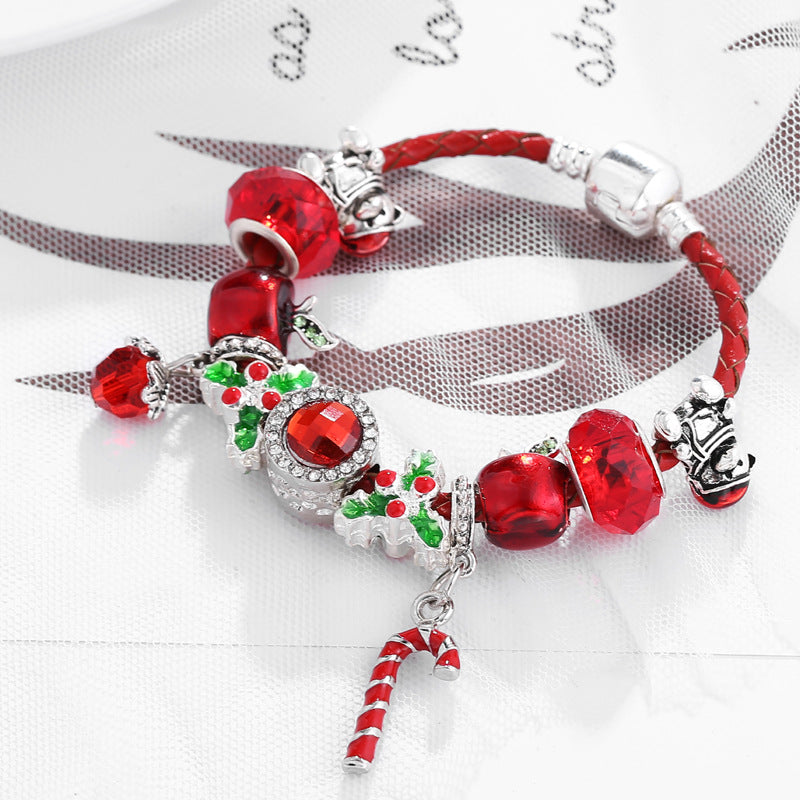 Big Red Christmas Bracelet