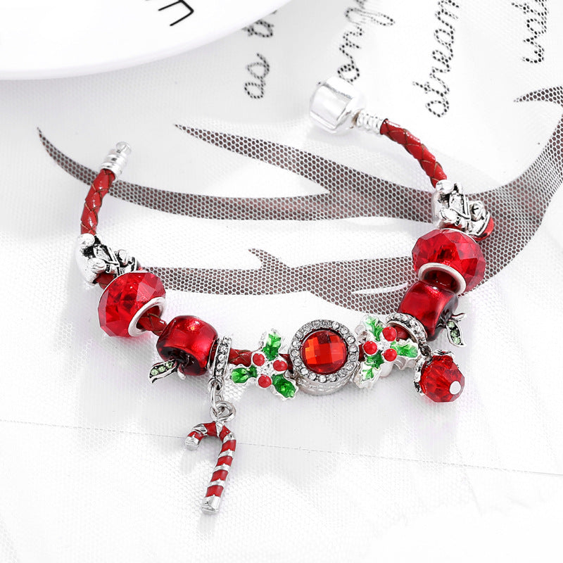 Big Red Christmas Bracelet