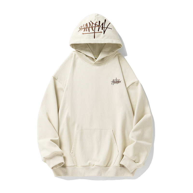 Embroidered Hoodie Men