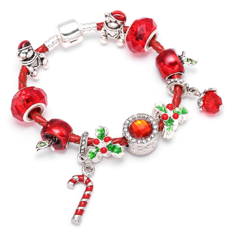 Big Red Christmas Bracelet