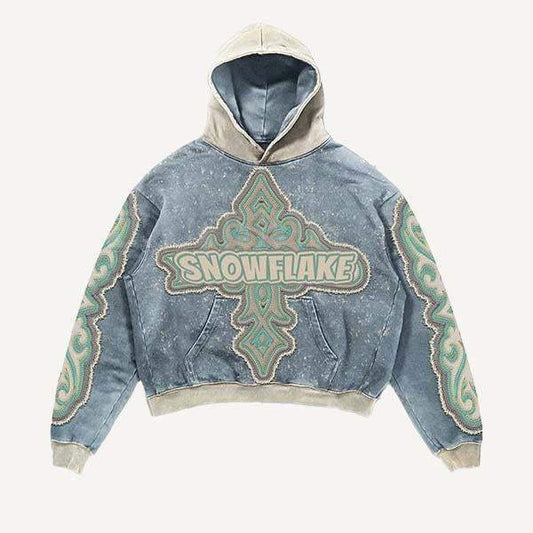 Fashion Casual Printed Polyester Sweater